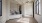 a room with a desk and a window
